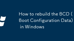 Windows?? BCD (?? ?? ???)? ???? ??