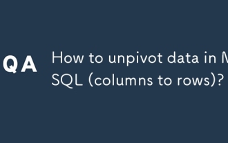 How to unpivot data in MySQL (columns to rows)?