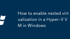 Windows?? Hyper-V VM?? ?? ???? ????? ??