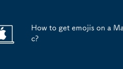 Bagaimana untuk mendapatkan emojis di Mac?