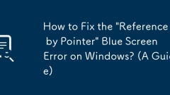 Comment corriger l'erreur d'écran bleu 'référence par pointeur' sur Windows? (Un guide)