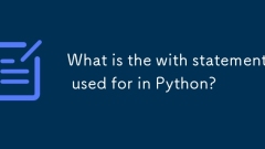 À quoi sert la déclaration utilisée dans Python?