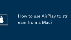 Bagaimana cara menggunakan AirPlay untuk mengalir dari Mac?