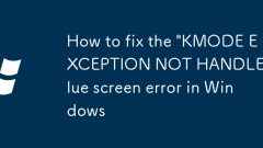 Cara Memperbaiki Kesalahan Skrin Biru 'Kmode Tidak Dikendalikan' di Windows