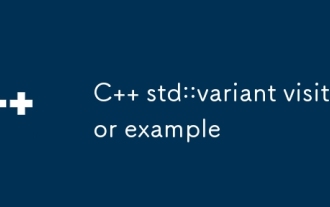 C std::variant visitor example