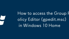 Windows 10 Home? ?? ?? ??? (gpedit.msc)? ????? ??