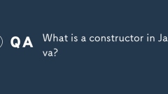 Java의 생성자는 무엇입니까?