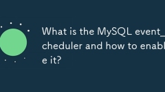 Apakah Mysql Event_Scheduler dan bagaimana untuk membolehkannya?