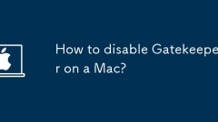 MacでGateKeeperを無効にする方法は?