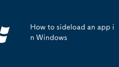 Cara Sideload App di Windows