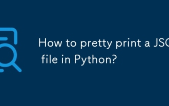 Comment imprimer un fichier JSON dans Python?