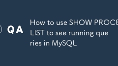 How to use SHOW PROCESSLIST to see running queries in MySQL