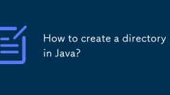 Javaでディレクトリを作成する方法は?