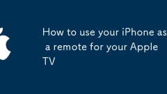 How to use your iPhone as a remote for your Apple TV