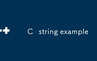 C Contoh String
