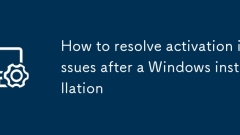 Cara menyelesaikan masalah pengaktifan selepas pemasangan Windows