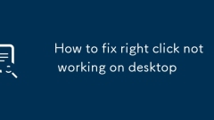 Cara membetulkan klik kanan tidak berfungsi di desktop