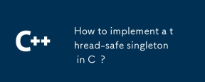 How to implement a thread-safe singleton in C ?