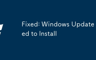 Fixed: Windows Update Failed to Install