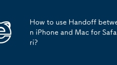 Bagaimana cara menggunakan handoff antara iPhone dan Mac untuk safari?