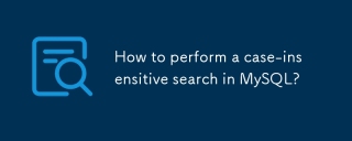 How to perform a case-insensitive search in MySQL?