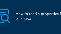 How to read a properties file in Java