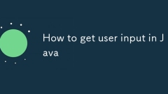 How to get user input in Java