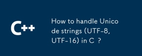 Bagaimana untuk mengendalikan rentetan Unicode (UTF-8, UTF-16) dalam C?