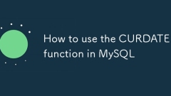 Comment utiliser la fonction de curade dans MySQL
