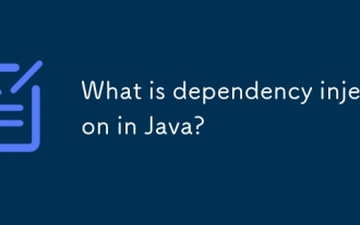 What is dependency injection in Java?