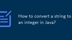 How to convert a string to an integer in Java?