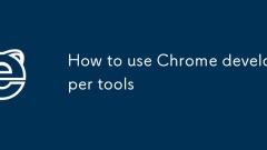 How to use Chrome developer tools