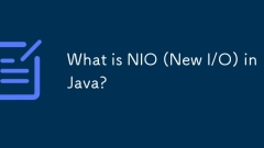 What is NIO (New I/O) in Java?