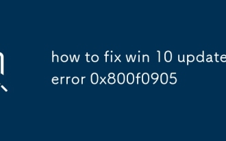 how to fix win 10 update error 0x800f0905