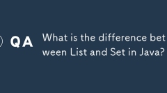 What is the difference between List and Set in Java?