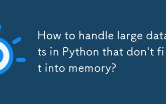 Bagaimana untuk mengendalikan dataset besar di Python yang tidak sesuai dengan ingatan?