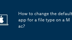 Macのファイルタイプのデフォルトアプリを変更する方法は?
