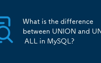 Quelle est la différence entre Union et Union dans MySQL?