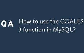 如何在mySQL中使用cocecce()函數?