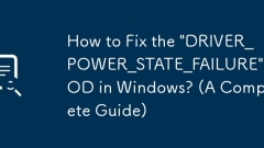Windowsで「driver_power_state_failure」BSODを修正する方法は? (完全なガイド)