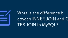 Quelle est la différence entre la jointure intérieure et la jointure extérieure dans MySQL?