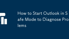 Cara memulakan Outlook dalam mod selamat untuk mendiagnosis masalah