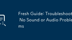 Guide nouveau: dépannage sans problème de son ou audio