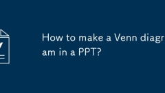 How to make a Venn diagram in a PPT?