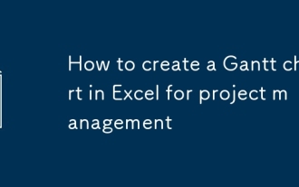 Cara membuat carta Gantt dalam Excel untuk Pengurusan Projek