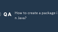 How to create a package in Java?