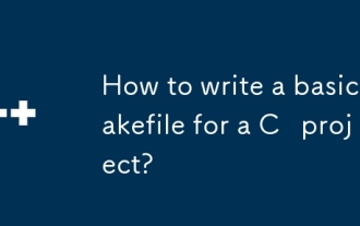 Comment rédiger un makefile de base pour un projet C?