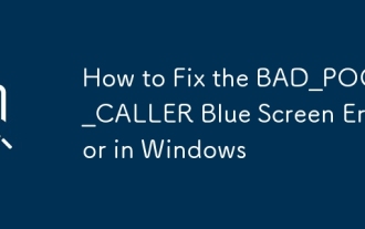 Windowsでbad_pool_callerブルースクリーンエラーを修正する方法