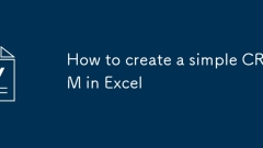 Excel?? ??? CRM? ??? ??