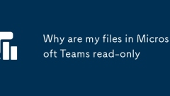 Mengapa fail saya di Microsoft Teams Baca sahaja